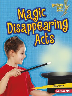 cover image of Magic Disappearing Acts